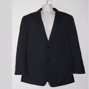 Michael Kors Suit Jacket Grey Stripes Men’s 48 R